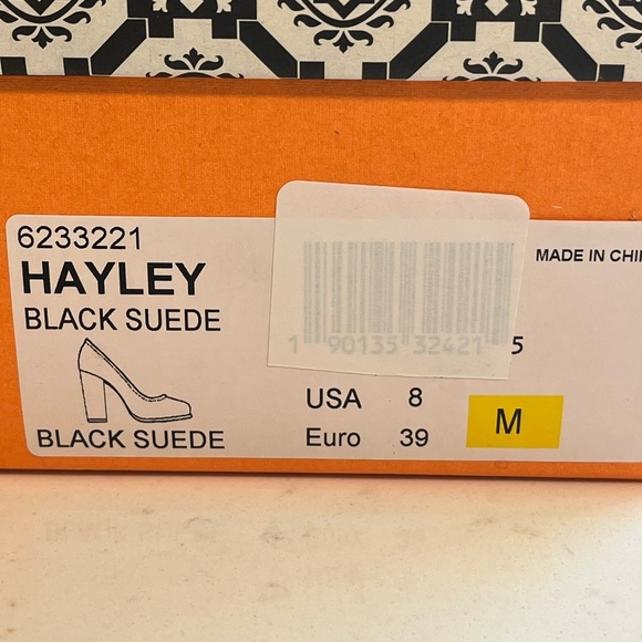 Isola Hayley Black Suede Pumps. Size 8 - Picture 8 of 9